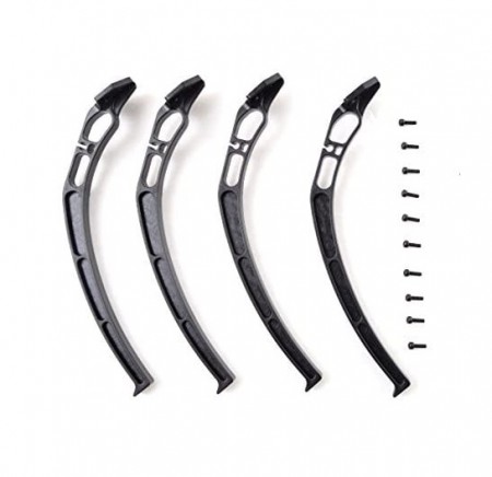 Black Landing Skid Gear for F450 Drone Chassis